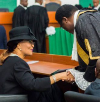 Pictures:  Dele Adesina SAN at the Special Valedictory Court Session in honour of the Court of Appeal President, Honourable Justice Zainab Adamu Bulkachuwa