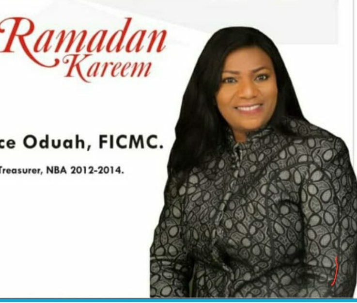 MAY THIS RAMADAN BE FILLED WITH JOY, HEALTH AND WEALTH – By Mrs. Joyce Oduah, FICMC.