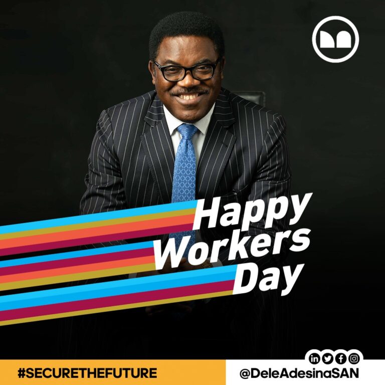 Dele Adesina SAN Wishes Lawyers Happy Worker’s Day