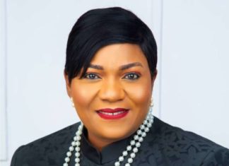 JOYCE ODUAH, FICMC  COMMISERATES WITH FAMILY OF LATE ICHIE ALOYSIUS A. EDUMANI AND THE NBA IHIALA BRANCH