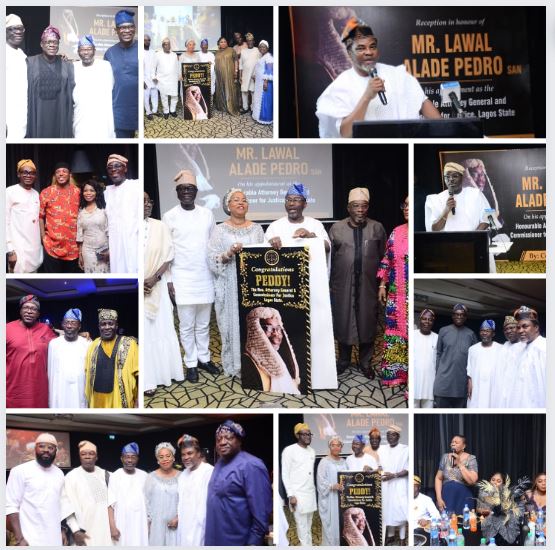 Reception Held in Honour of Mr. Lawal Alade Pedro’s Appointment as Lagos State Attorney General and Commissioner for Justice.