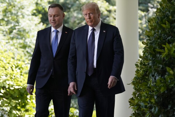 Trump, Polish president meet in New York over Ukraine war