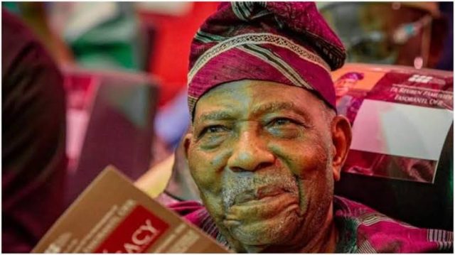 Tinubu, Aiyedatiwa hail Fasoranti @98