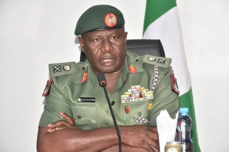 Breaking: Tinubu names Major General Oluyede as acting Chief of Army Staff