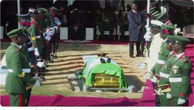 Tinubu leads tributes as late Chief of Army Staff Lagbaja is laid to rest