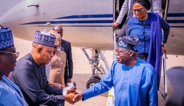 President Tinubu back in Abuja after G20 summit