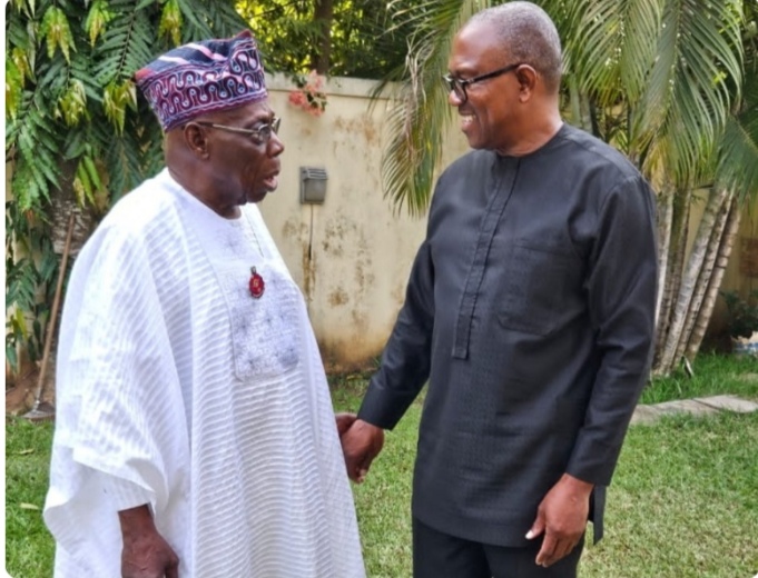 What happened when Peter Obi stormed Lagos for Obasanjo (Photos)