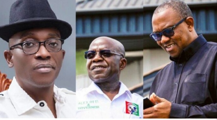 Abure storms INEC headquarters, promises to resolve issues with Obi, Otti, others